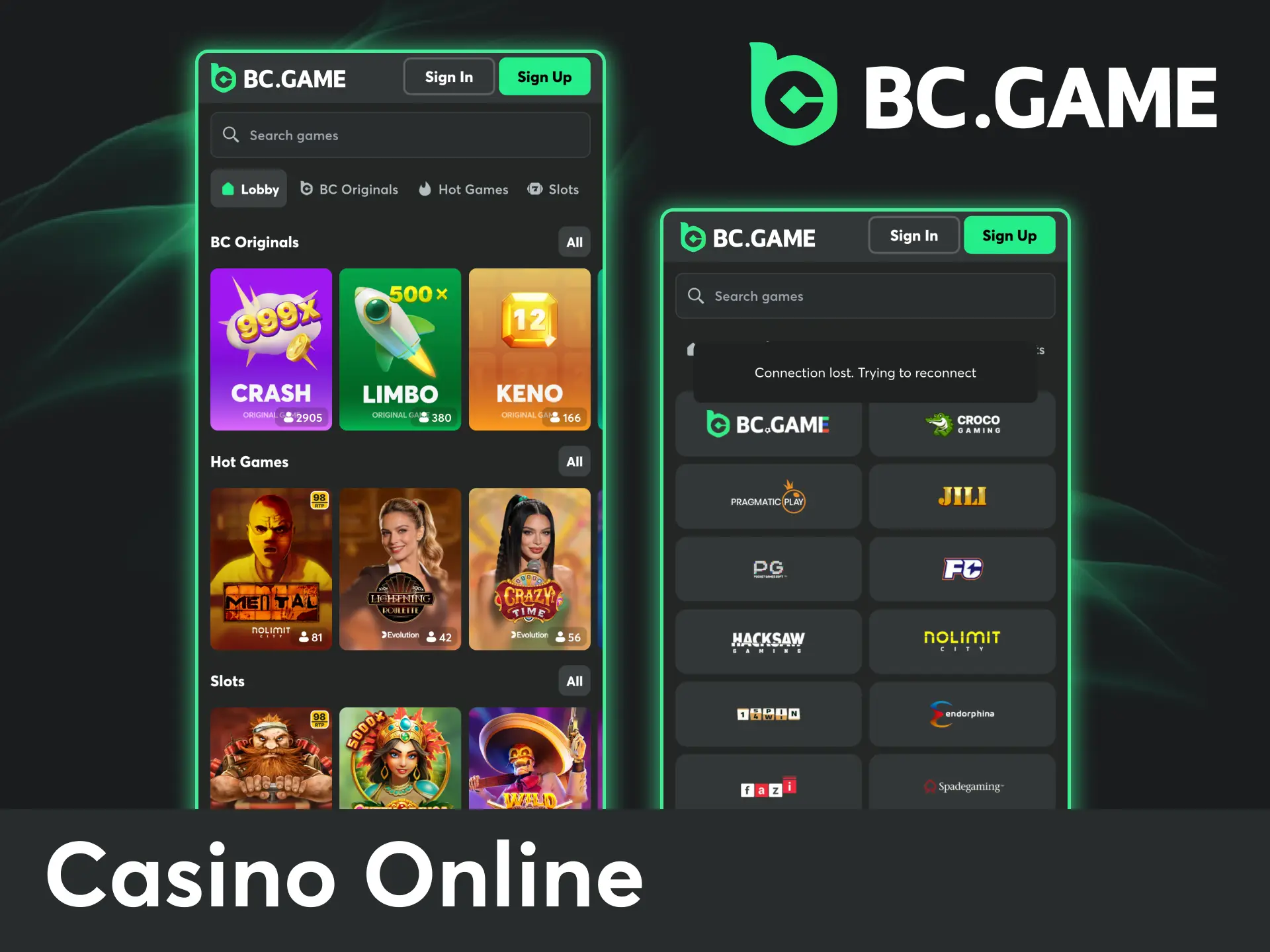 Download the BC Game mobile app, find your favorite live dealer tables, and win.